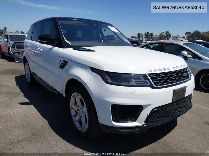 2019 Land Rover Range Rover Sport