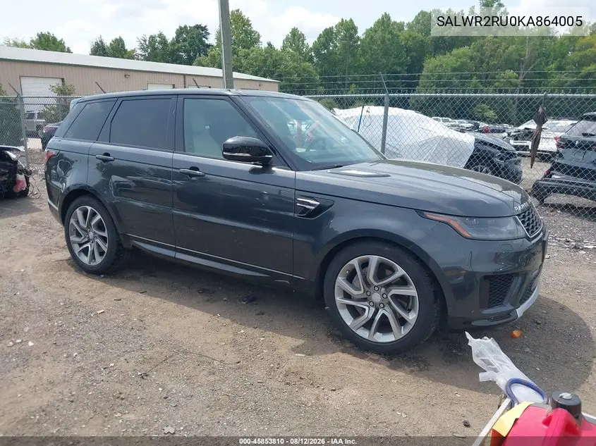 2019 Land Rover Range Rover Sport