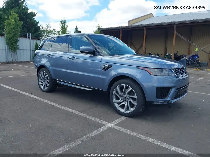 2019 Land Rover Range Rover Sport