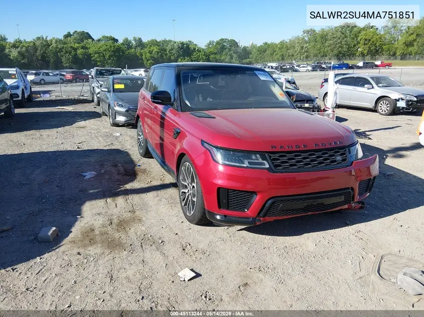 2021 Land Rover Range Rover Sport