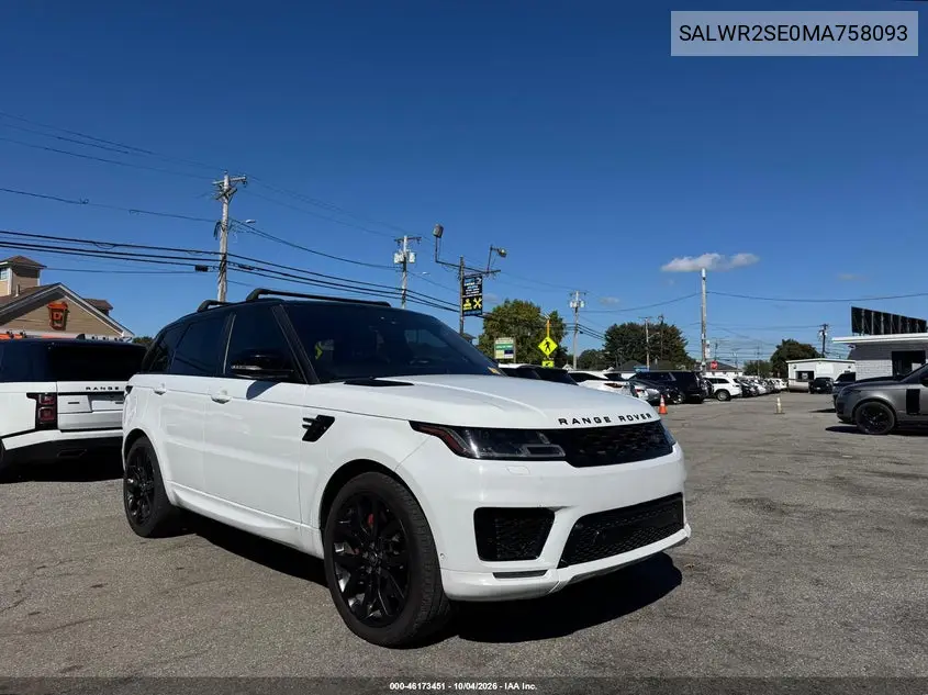 2021 Land Rover Range Rover Sport