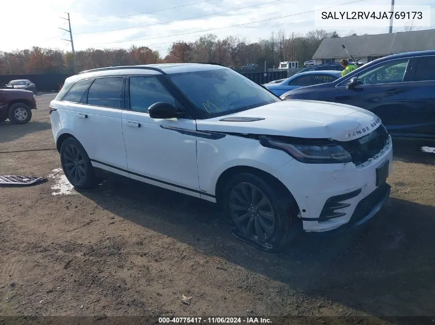 2018 Land Rover Range Rover Velar