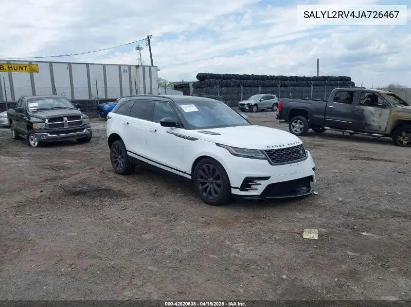 2018 Land Rover Range Rover Velar