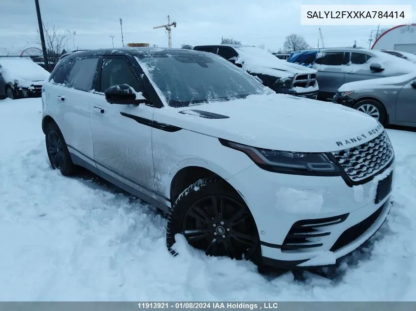 2019 Land Rover Range Rover Velar