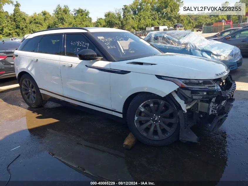 2019 Land Rover Range Rover Velar