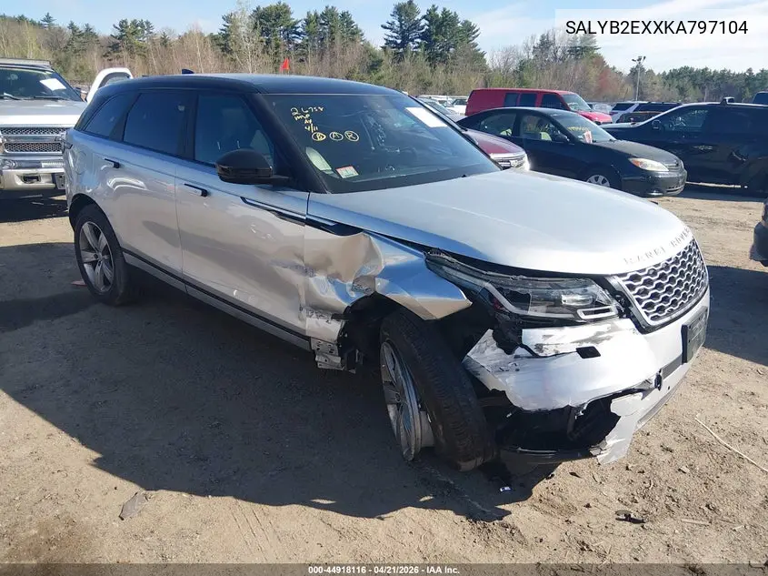 2019 Land Rover Range Rover Velar