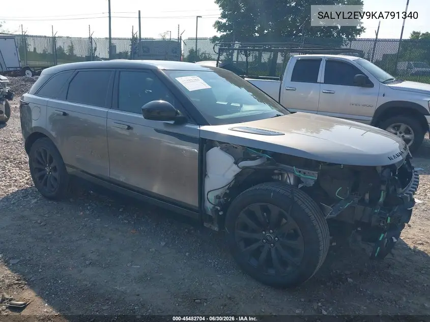 2019 Land Rover Range Rover Velar