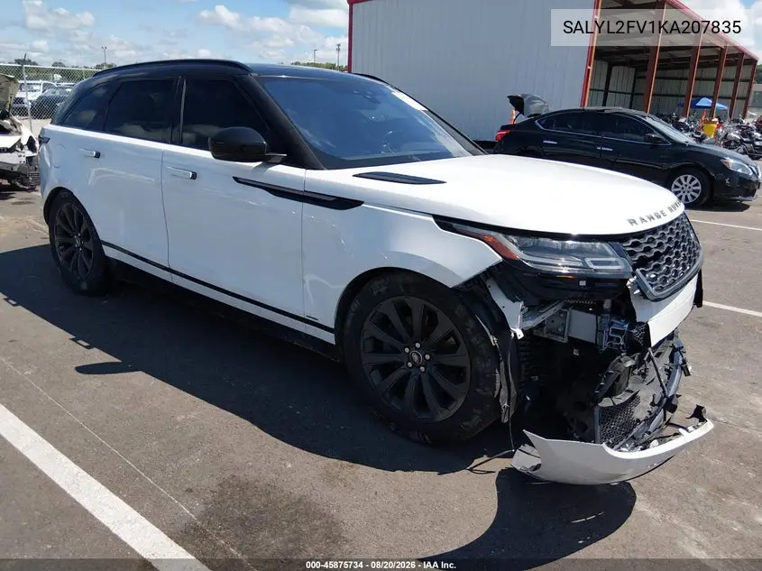 2019 Land Rover Range Rover Velar