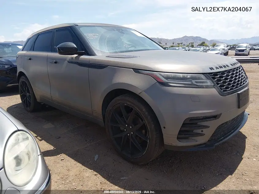 2019 Land Rover Range Rover Velar