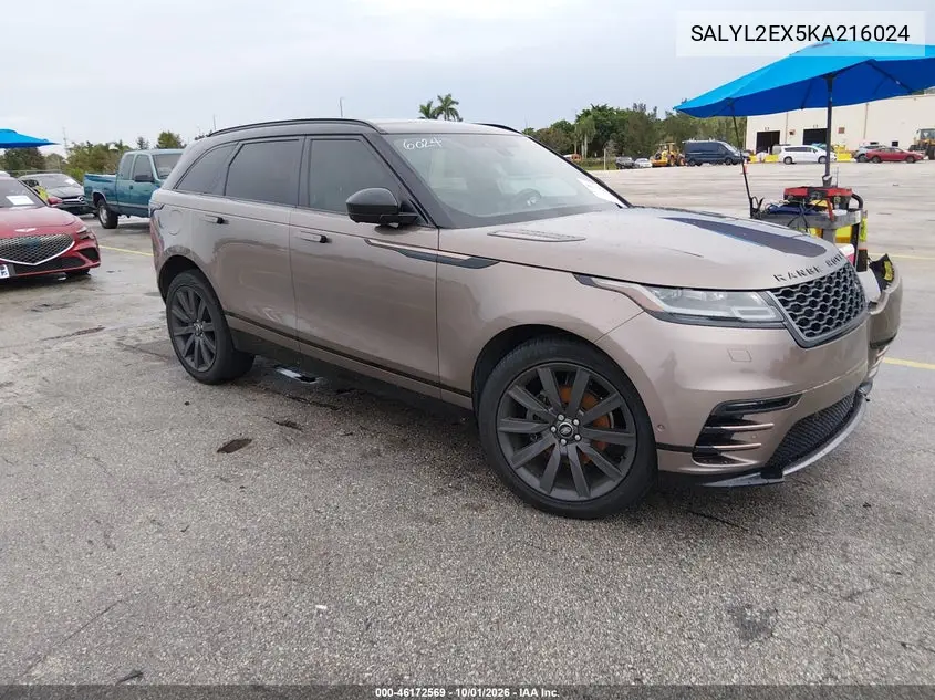 2019 Land Rover Range Rover Velar