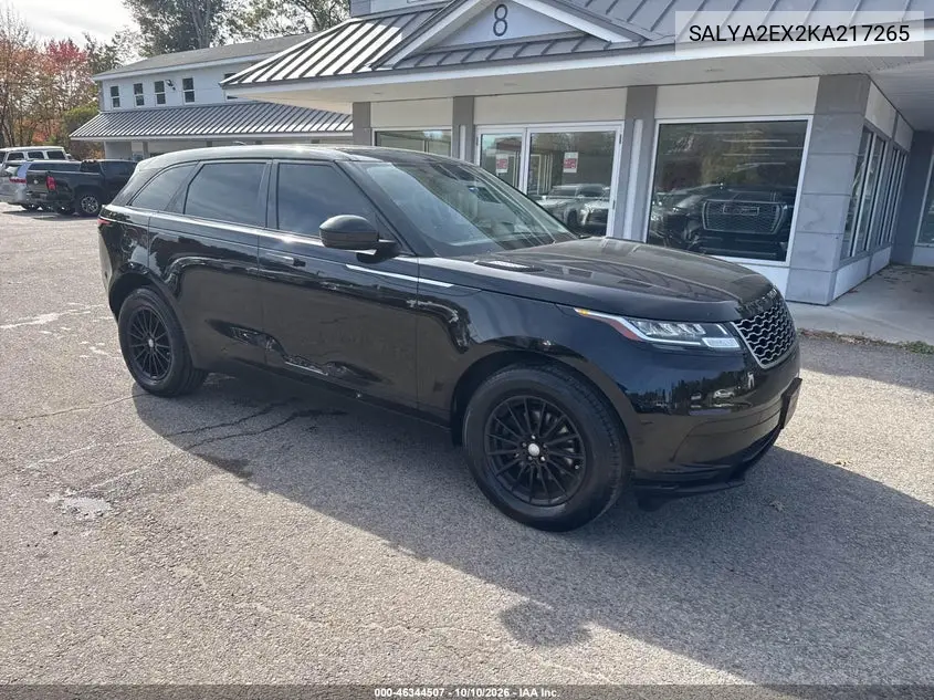 2019 Land Rover Range Rover Velar