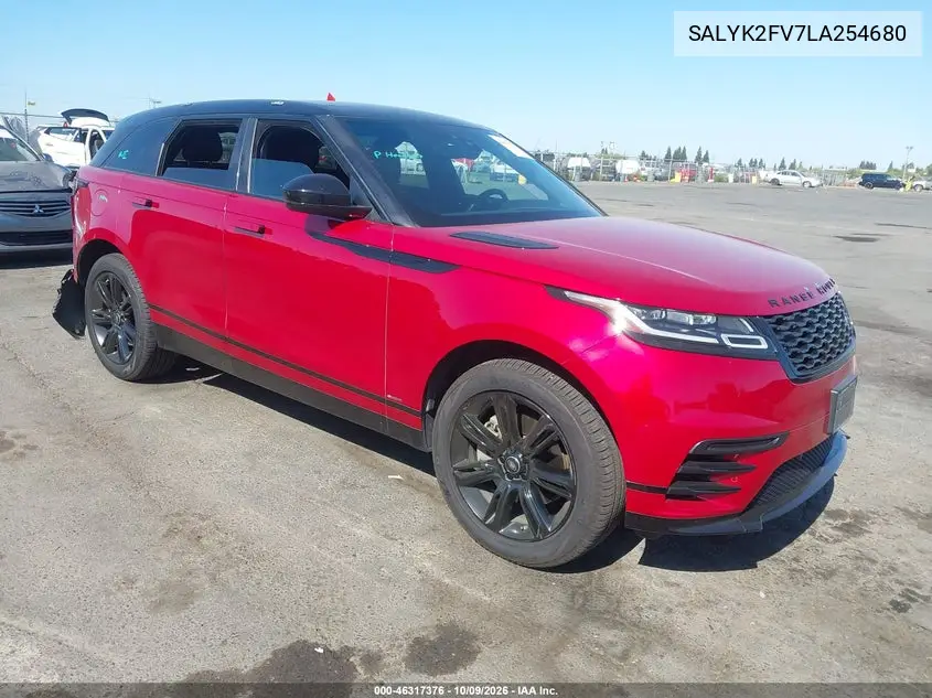 2020 Land Rover Range Rover Velar