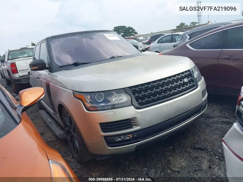 2015 Land Rover Range Rover