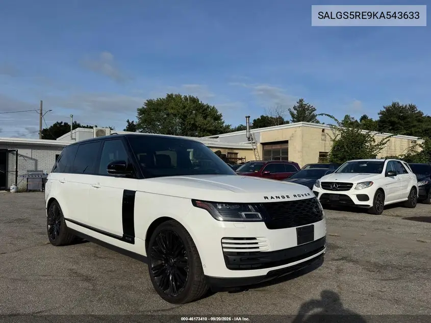 2019 Land Rover Range Rover — IAAI lot #46173410