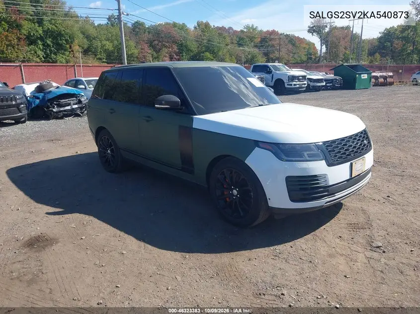 2019 Land Rover Range Rover