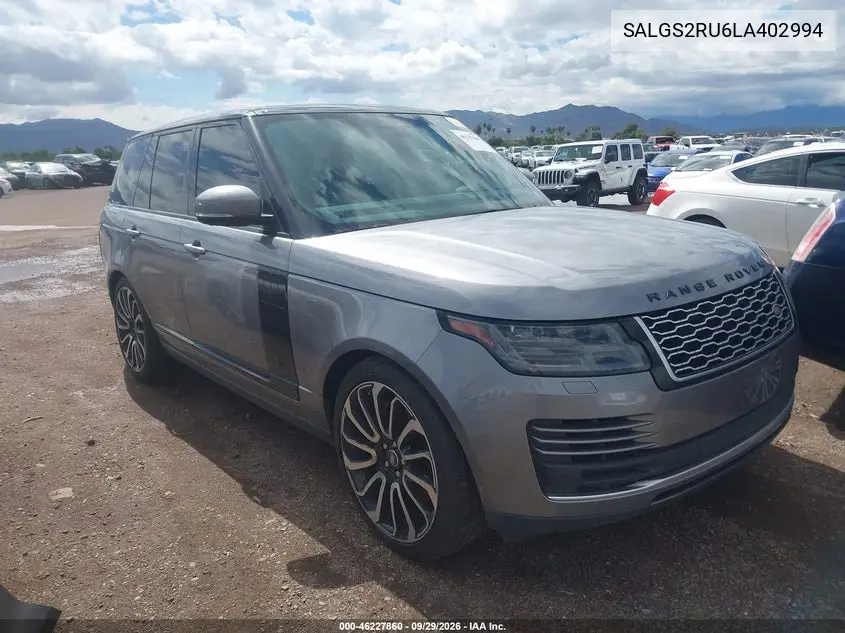 2020 Land Rover Range Rover