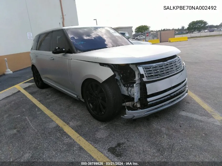 2022 Land Rover Range Rover