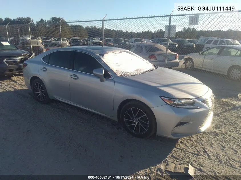 2018 Lexus ES