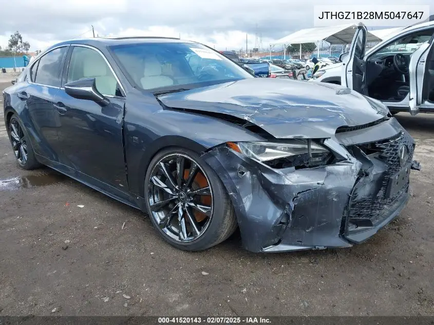 2021 Lexus IS — IAAI lot #41520143