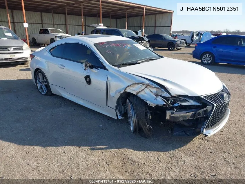 2022 Lexus RC