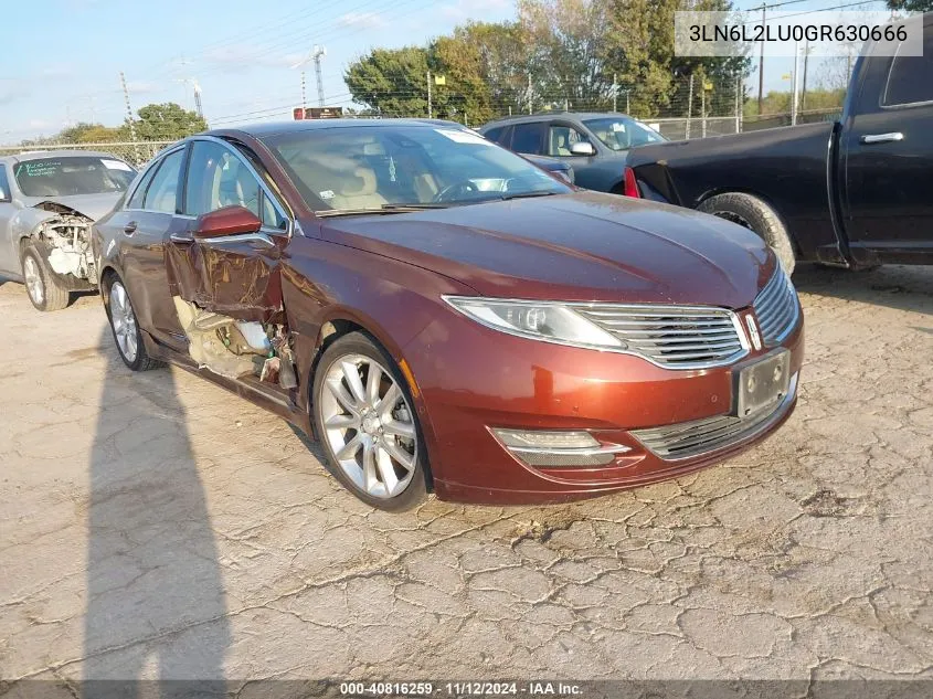 2016 Lincoln MKZ
