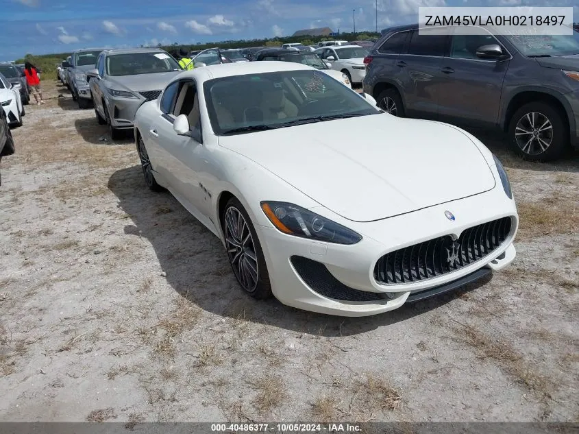 2017 Maserati GranTurismo