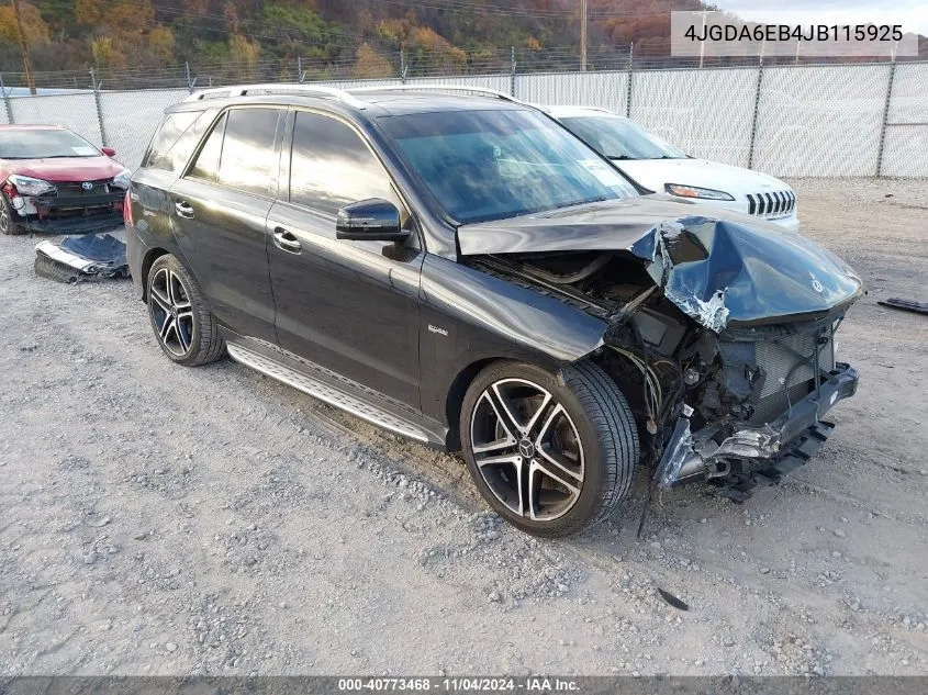 2018 Mercedes-Benz GLE
