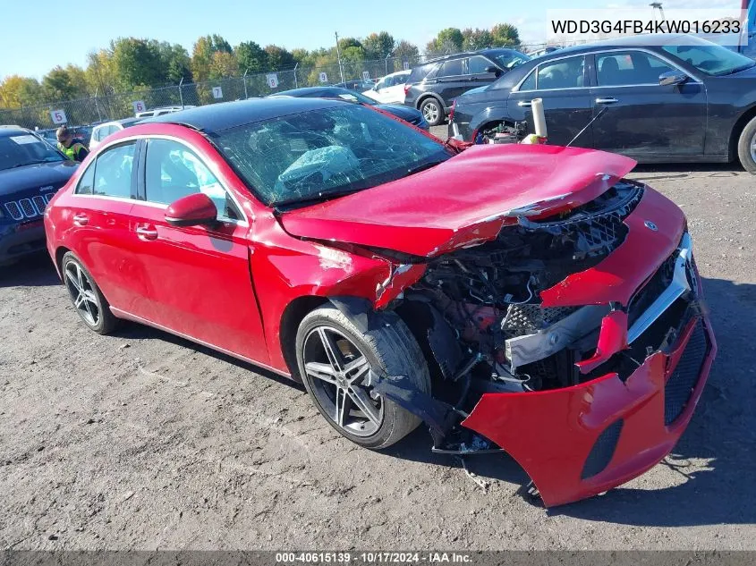2019 Mercedes-Benz A-klasse