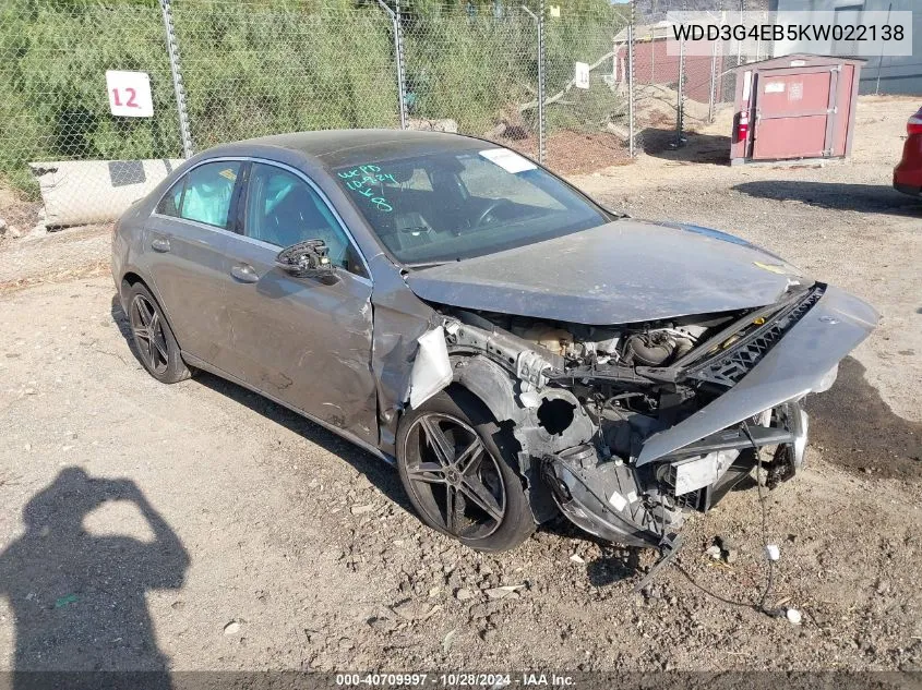 2019 Mercedes-Benz A-klasse