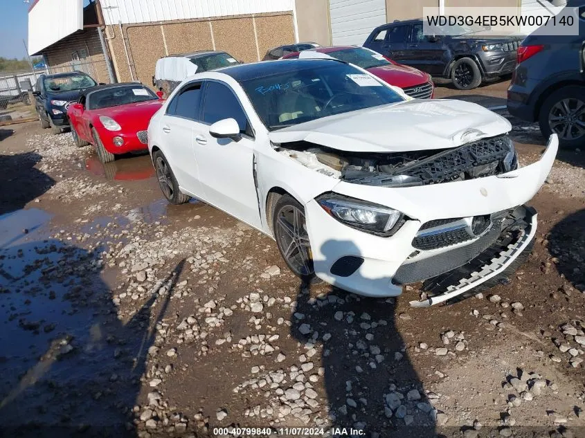 2019 Mercedes-Benz A-klasse