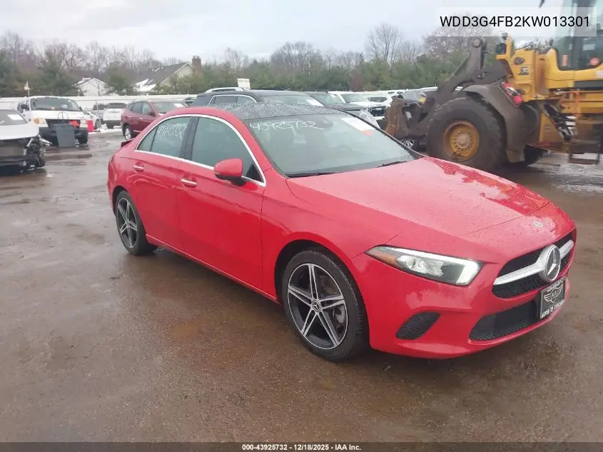 2019 Mercedes-Benz A-klasse