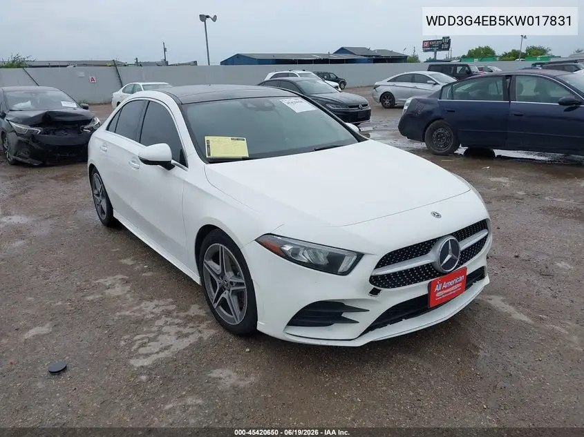 2019 Mercedes-Benz A-klasse