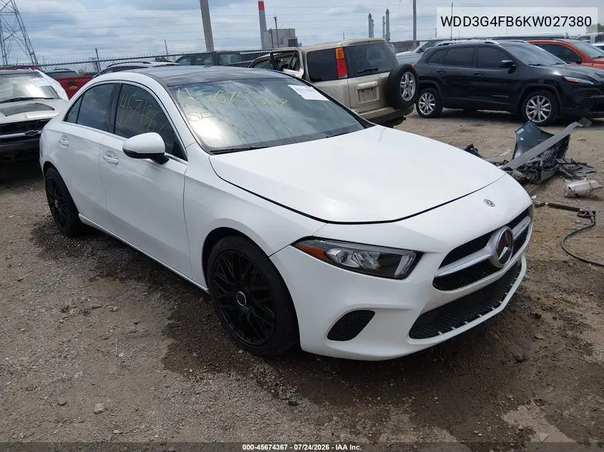 2019 Mercedes-Benz A-klasse