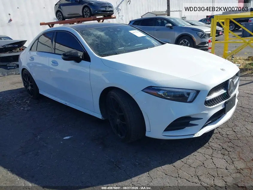 2019 Mercedes-Benz A-klasse
