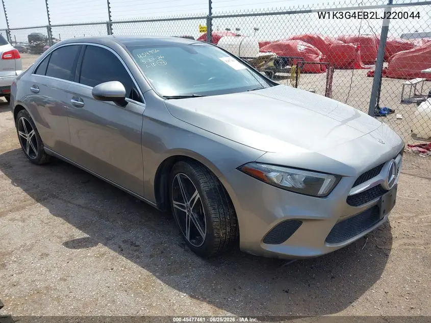2020 Mercedes-Benz A-klasse