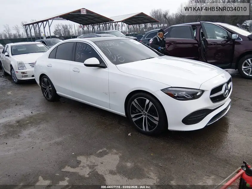 2022 Mercedes-Benz C-klasse