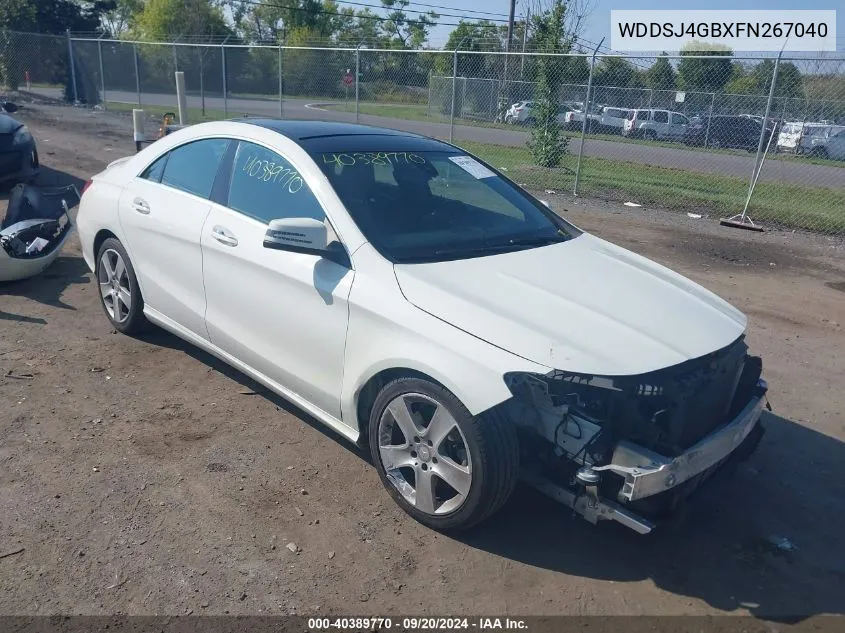 2015 Mercedes-Benz CLA-klasse
