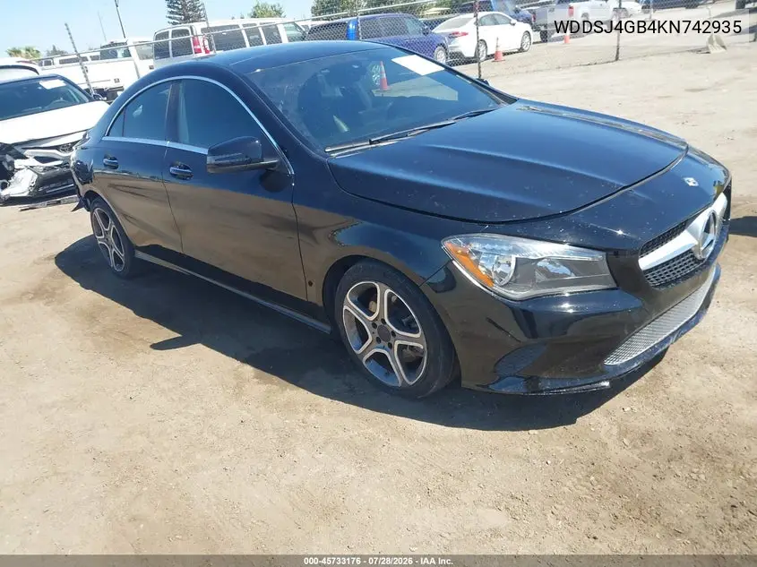 2019 Mercedes-Benz CLA-klasse