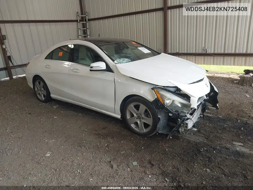 2019 Mercedes-Benz CLA-klasse