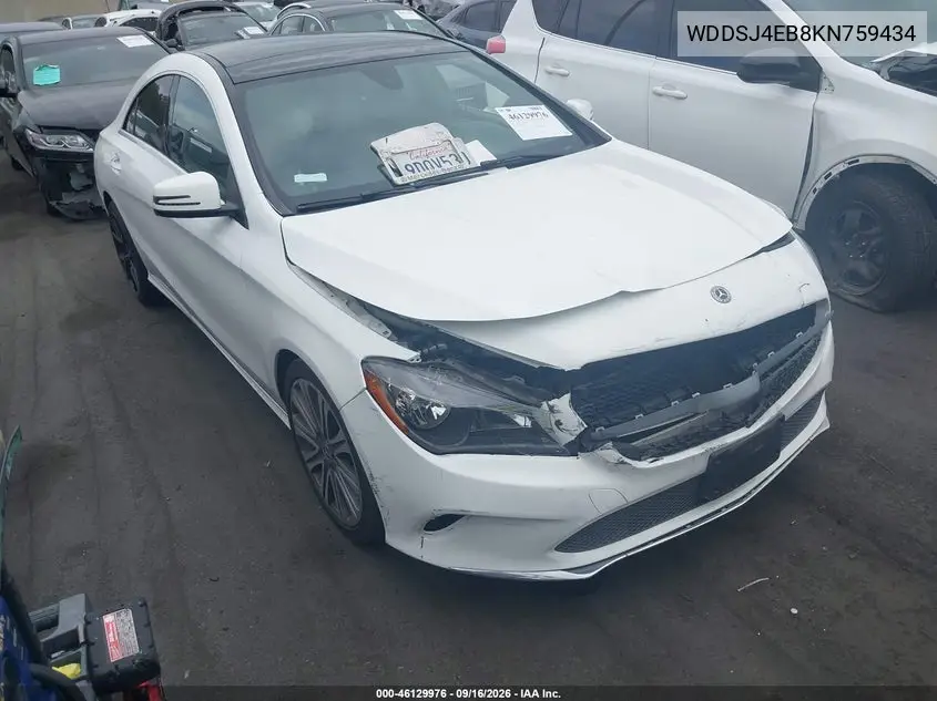 2019 Mercedes-Benz CLA-klasse