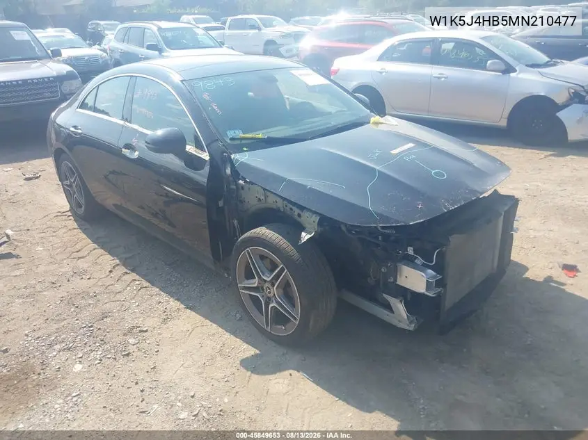 2021 Mercedes-Benz CLA-klasse