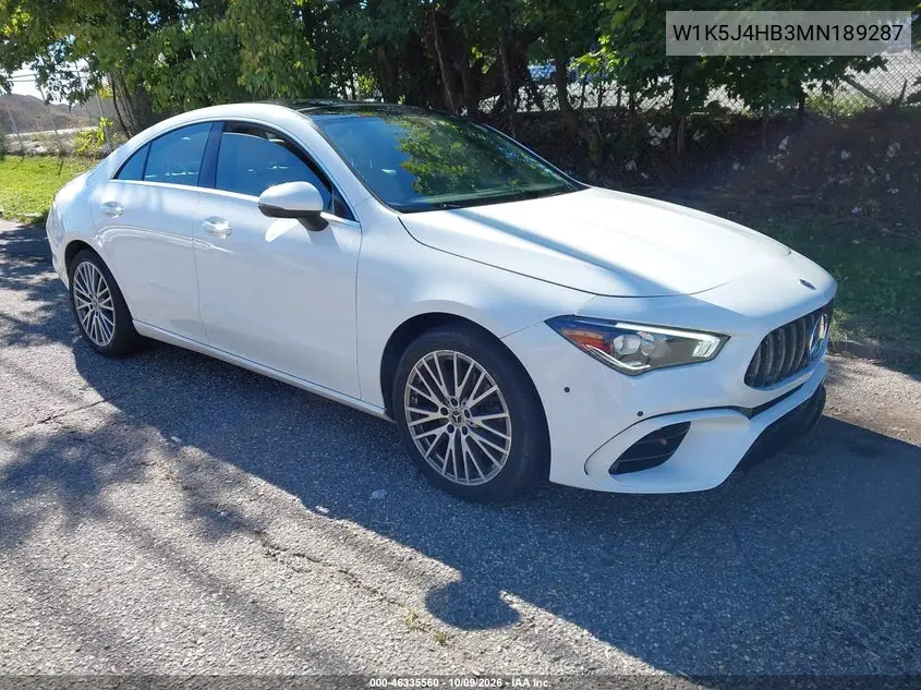 2021 Mercedes-Benz CLA-klasse