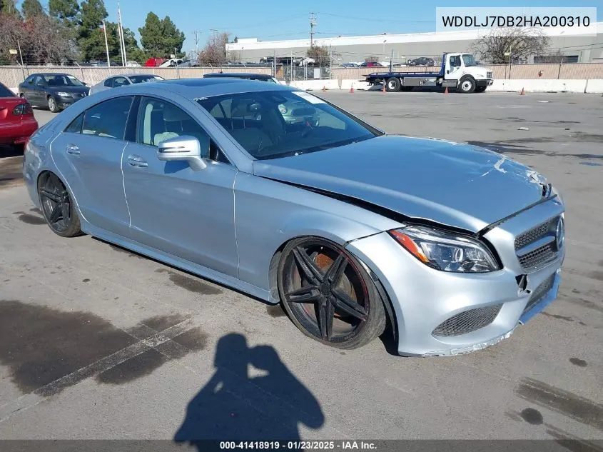 2017 Mercedes-Benz CLS-klasse