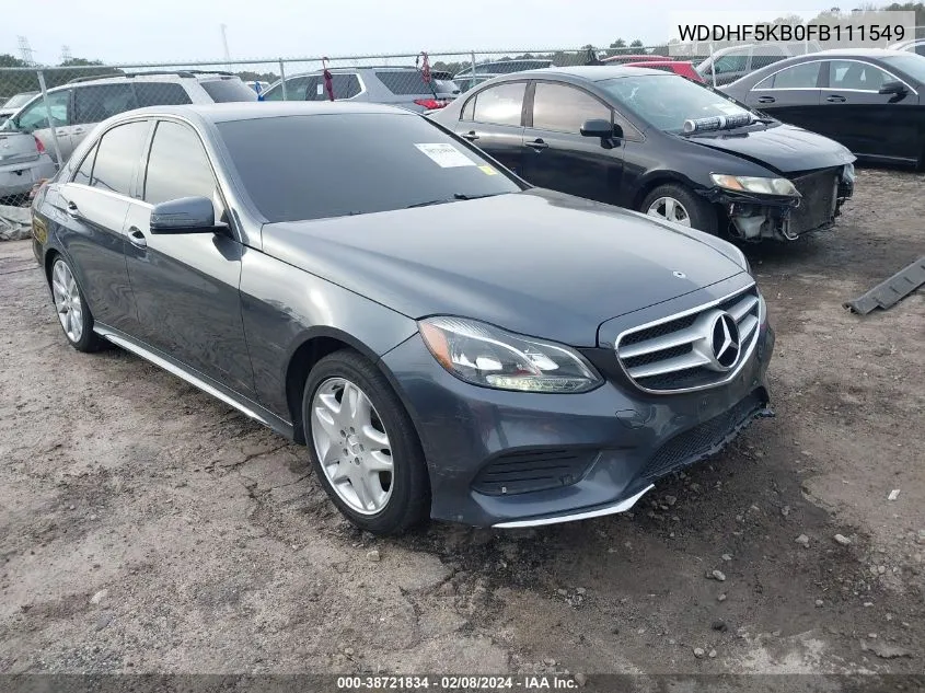 2015 Mercedes-Benz E-klasse