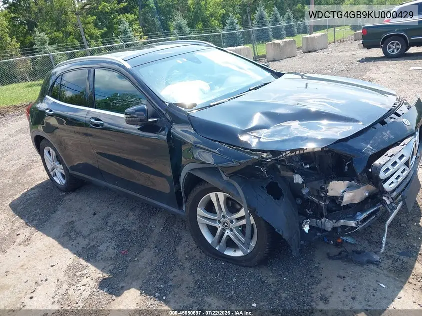 2019 Mercedes-Benz GLA-klasse