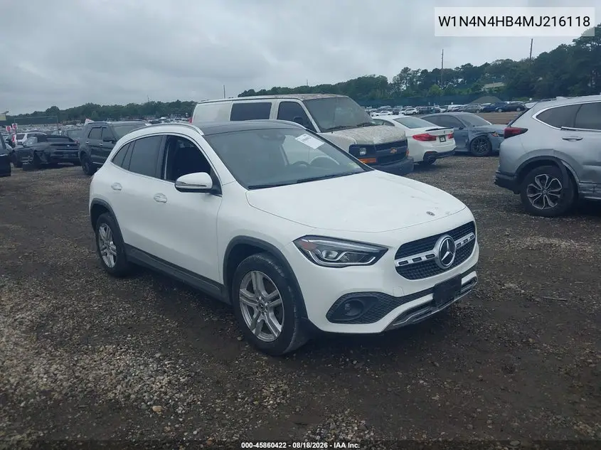 2021 Mercedes-Benz GLA-klasse