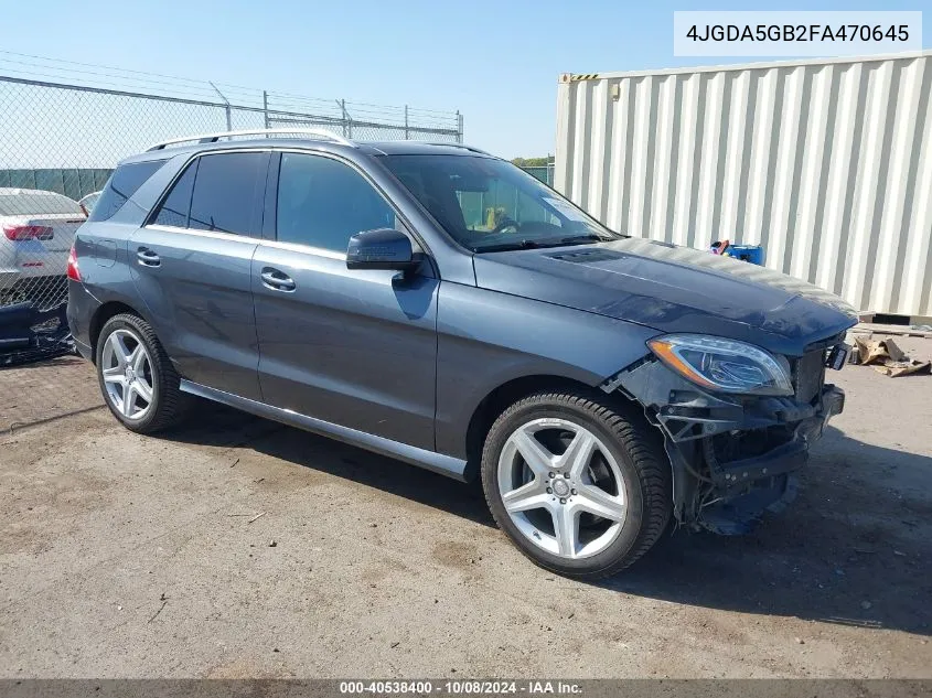 2015 Mercedes-Benz M-klasse