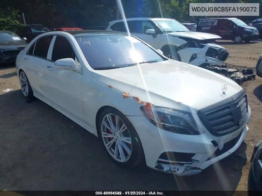 2015 Mercedes-Benz S-klasse