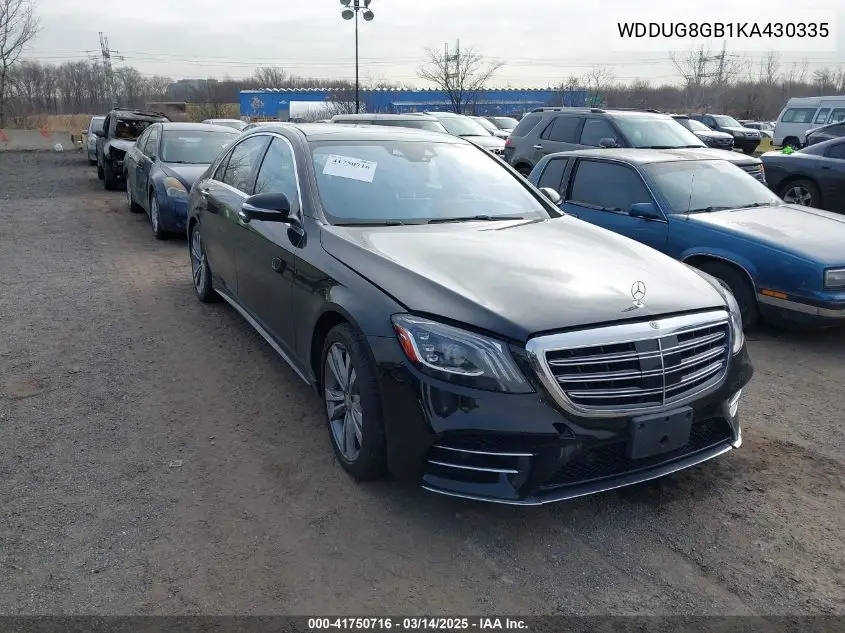 2019 Mercedes-Benz S-klasse