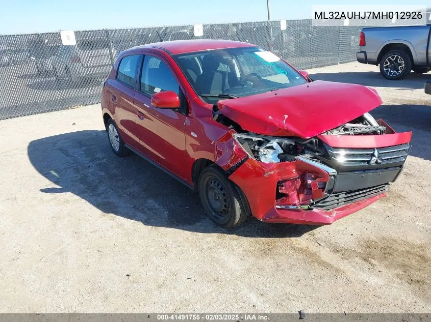 2021 Mitsubishi Mirage